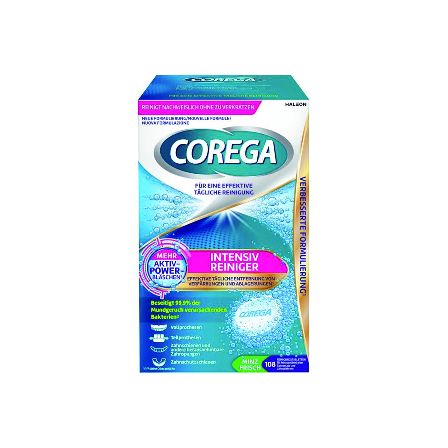 Corega Tabs Intensivreiniger 108 St